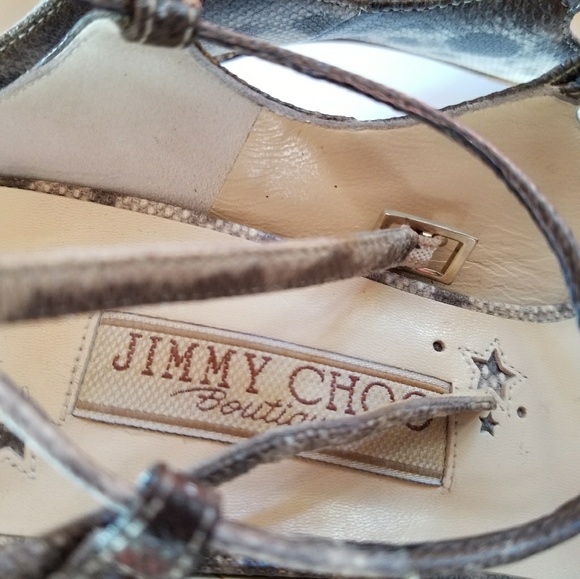 Jimmy Choo Strappy Heels - Picture 5 of 6